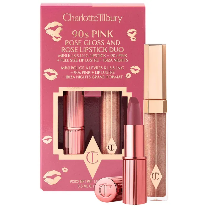 Charlotte Tilbury
K.I.S.S.I.N.G Lipstick and Lip Gloss Duos