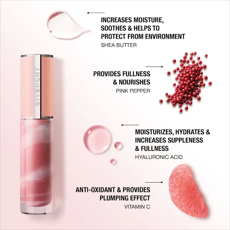 Givenchy Rose Perfecto Hydrating Tinted Lip Balm & Gloss