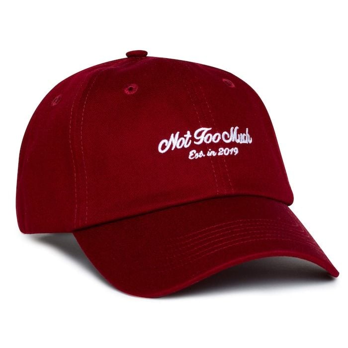 PATRICK TA
"Not Too Much" Baseball Cap
