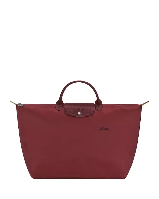 Longchamp Le Pliage Green 18" Large Travel Bag