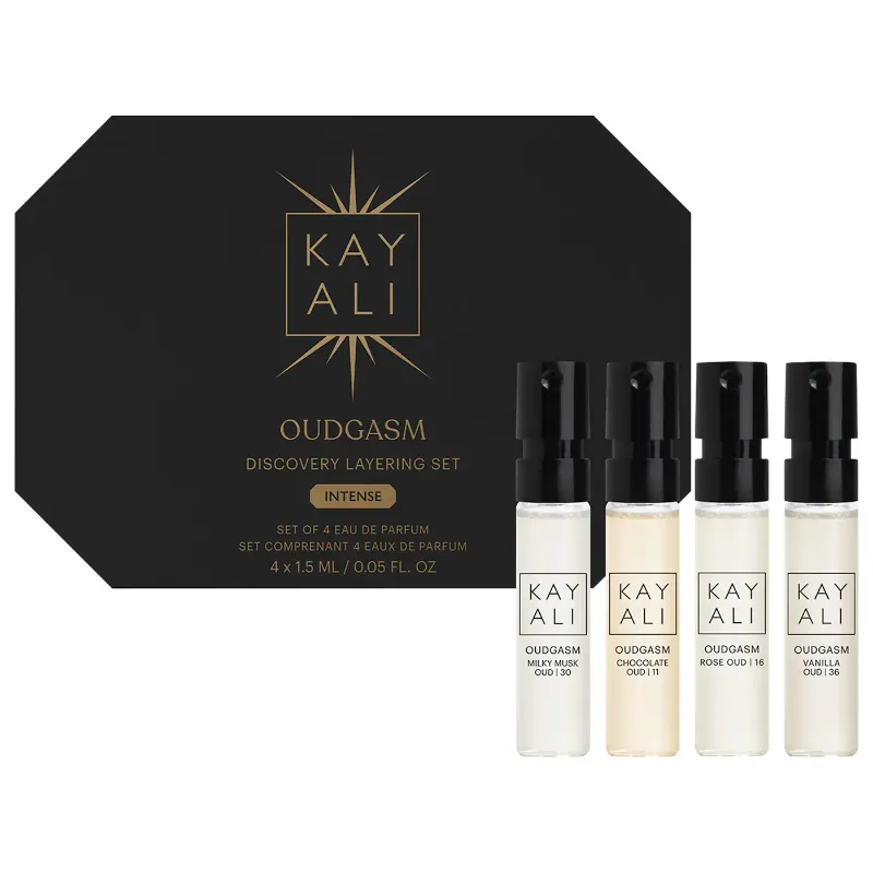 KAYALI 
Oudgasm Discovery Layering Sampler Perfume Set