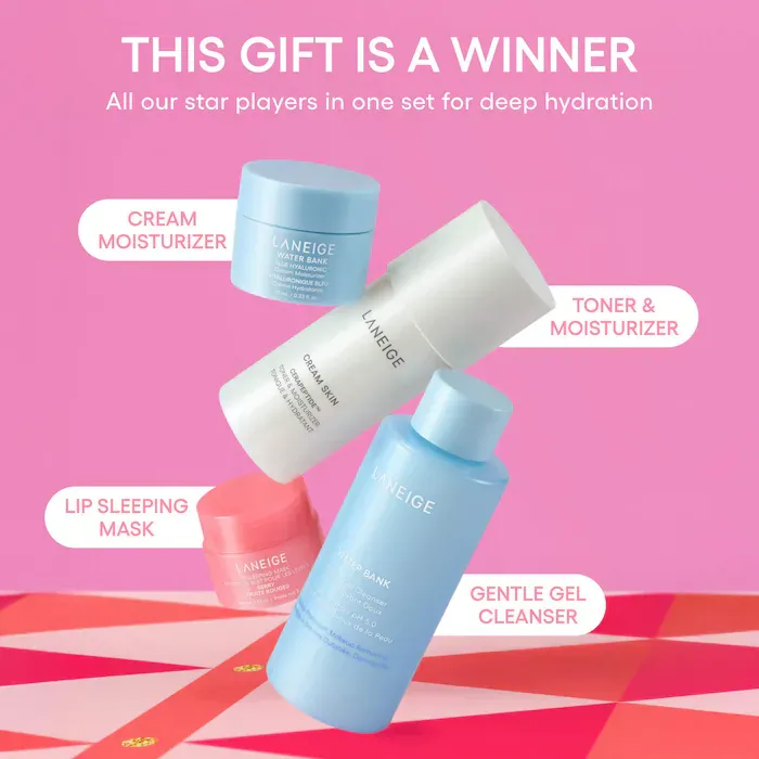 LANEIGE
Mini Hydration To Go Gift Set