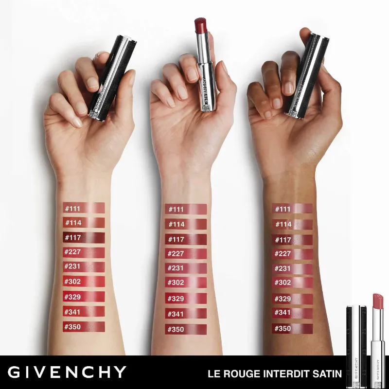 Givenchy Le Rouge Interdit Satin Hydrating Lipstick