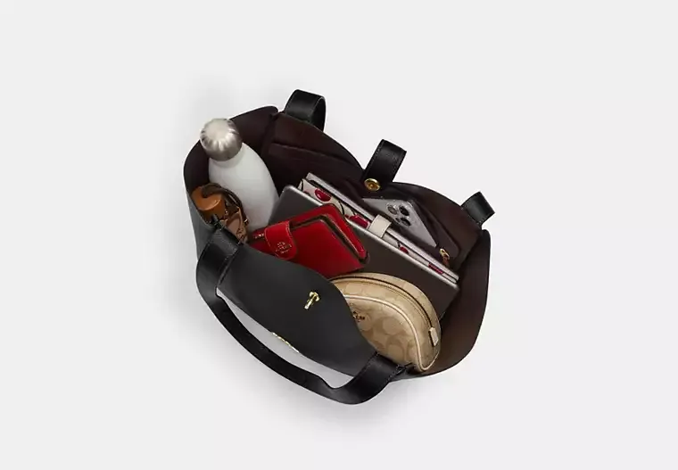 Coach Hadley Turnlock Tote Bag