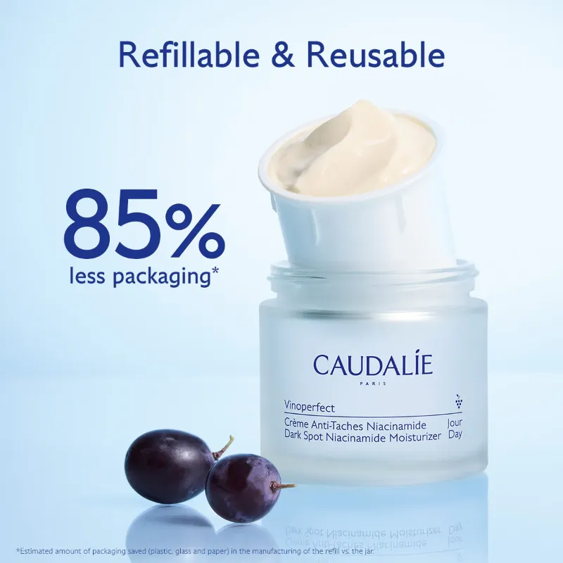 Caudalie Vinoperfect Brightening Refillable Moisturizer with Niacinamide