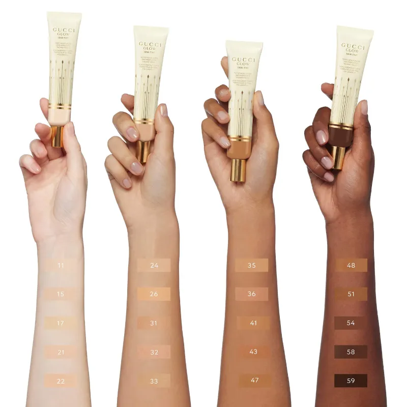 Gucci Glow Skin Tinted Moisturizer with Hyaluronic Acid & Bakuchiol