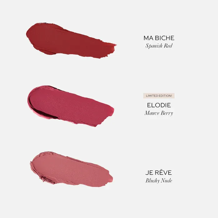 Westman Atelier 
Mini Lip Suede Hydrating Matte Lipstick Trio Gift Set