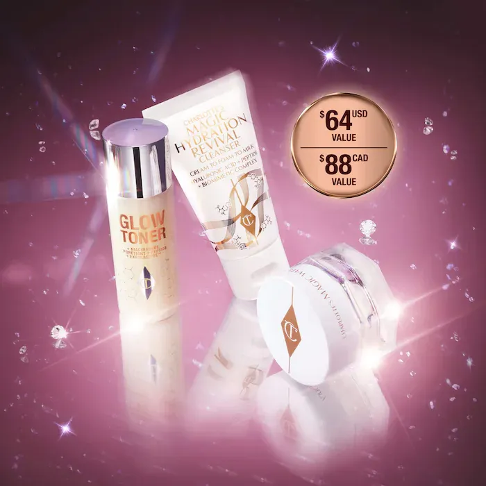Charlotte Tilbury
CHARLOTTE'S HYDRATION REVIVAL SKINCARE DISCOVERY SET