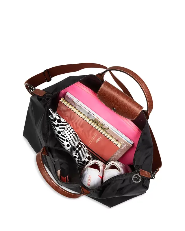 Longchamp Le Pliage Original Expandable Travel Nylon Weekender