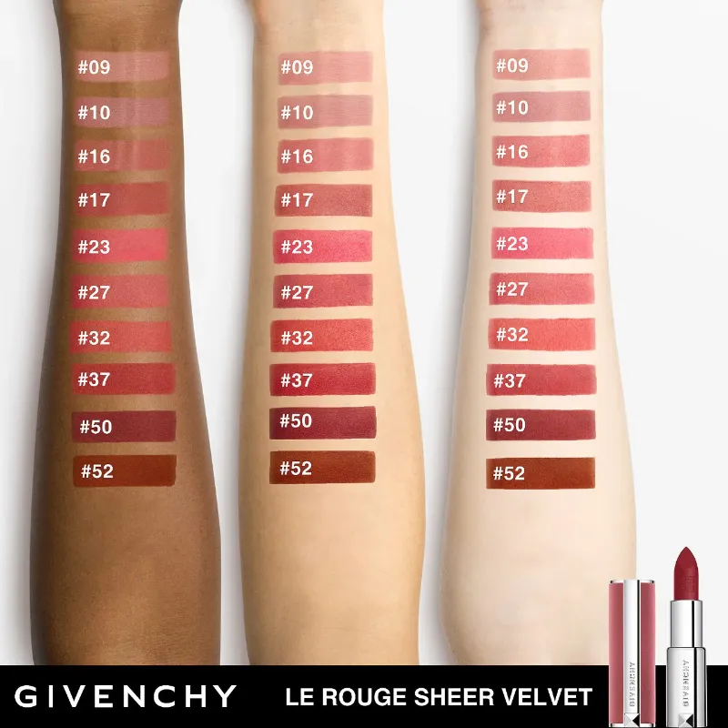 Givenchy Le Rouge Sheer Velvet Matte Lipstick