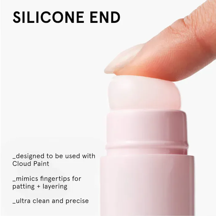 Glossier
Cloud Paint Dual-Ended Cheek Blush Brush