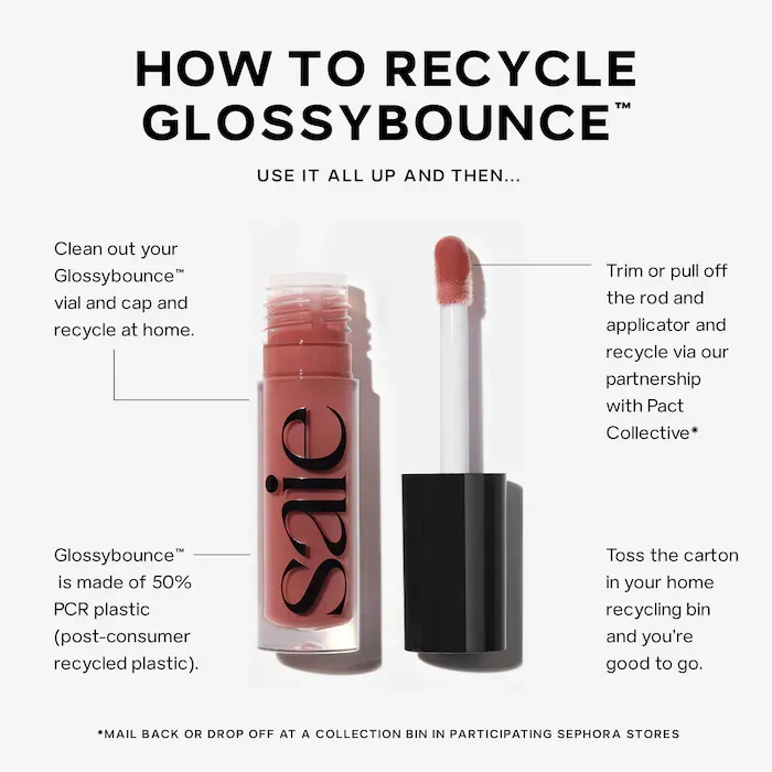Saie 
Glossybounce™ Lip Gloss-Oil Duo Gift Set