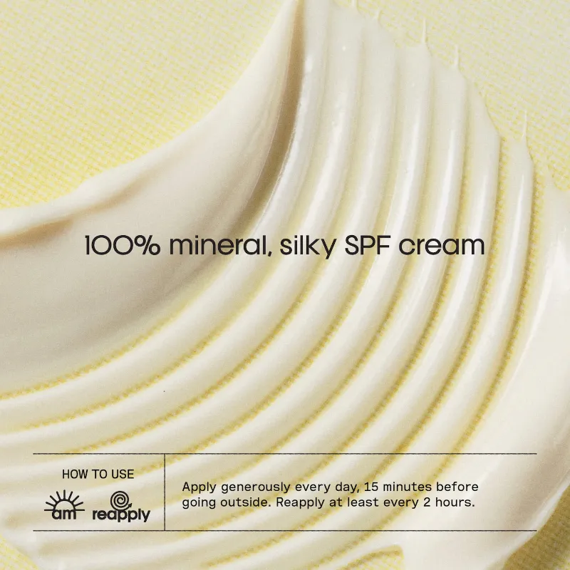 Sincerely Yours Sunny Side Up Hydrating Mineral Sunscreen, Broad Spectrum Protection SPF 30 PA+++