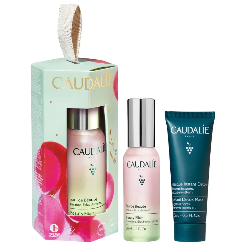Caudalie Beauty Elixir & Detox Mask Duo Gift Set