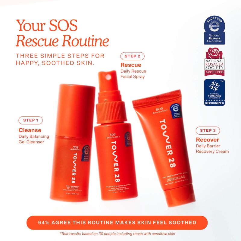 Tower 28 Beauty Mini SOS Skincare Bestsellers Set