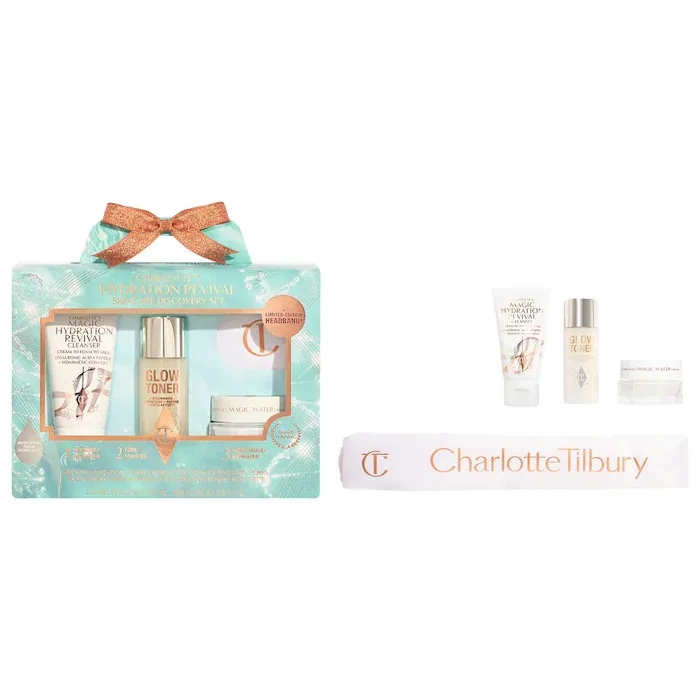 Charlotte Tilbury
CHARLOTTE'S HYDRATION REVIVAL SKINCARE DISCOVERY SET