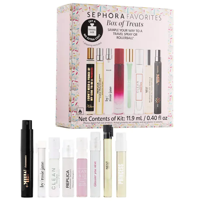 Sephora Favorites
Box of Treats Mini Perfume Sampler Set w/ Redeemable Voucher