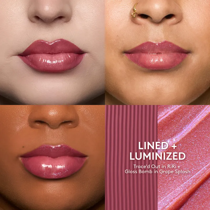 Fenty Beauty by Rihanna Lined + Luminized 2-Piece Lip Set