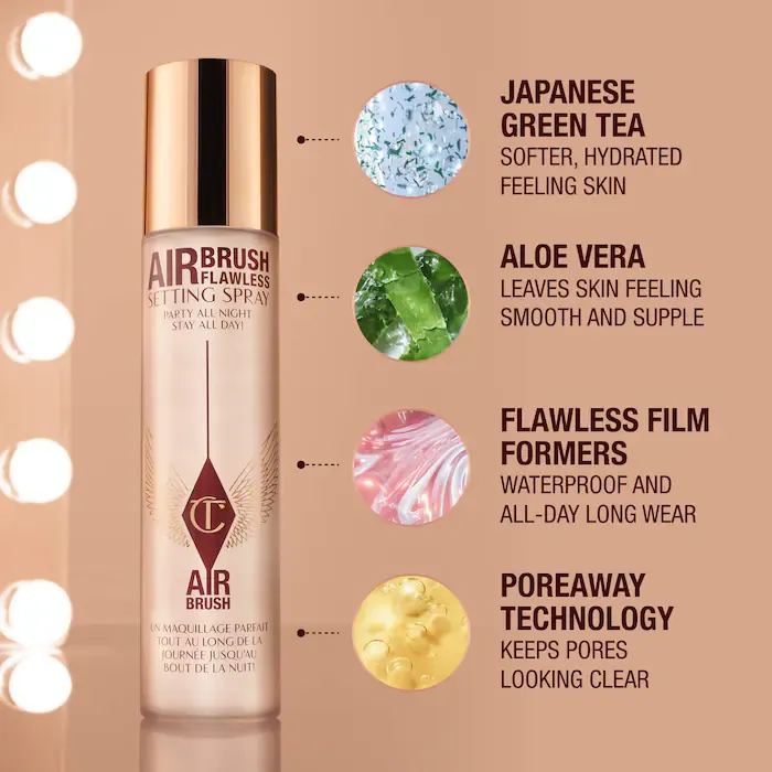 Charlotte Tilbury
Mini Airbrush Flawless Setting Spray Duo Gift Set