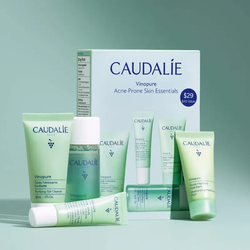 Caudalie Vinopure Acne-Prone Skin Essentials