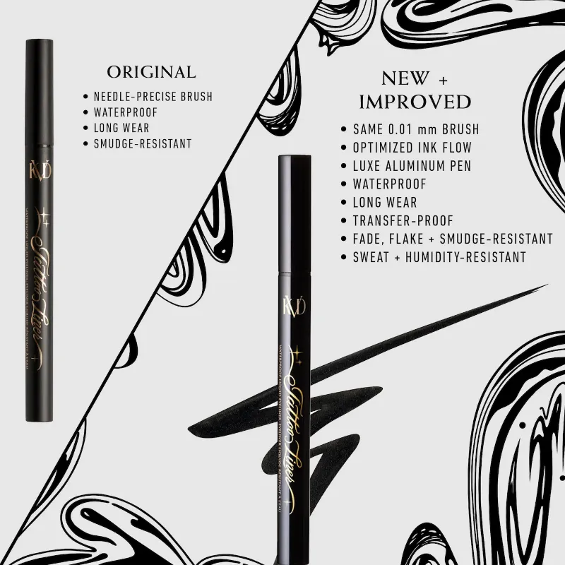 KDV Beauty Tattoo Liner Vegan Waterproof Liquid Eyeliner