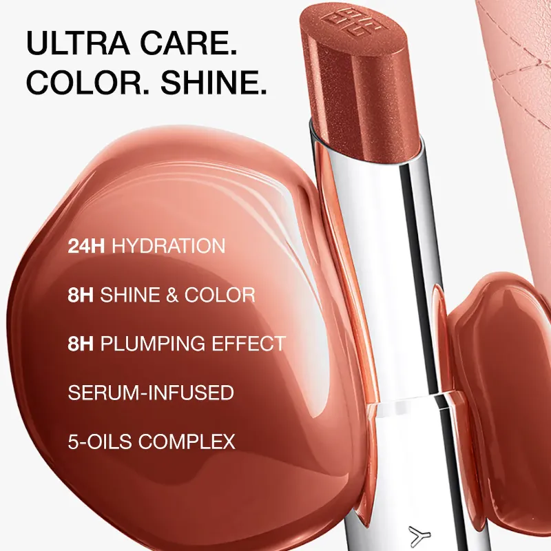 Givenchy Rose Perfecto Shine Serum Lip Oil Stick