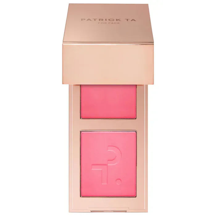 PATRICK TA 
Major Headlines Double-Take Crème & Powder Blush Duo