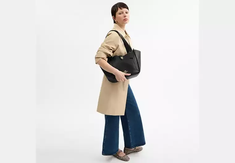 Coach Hadley Turnlock Tote Bag