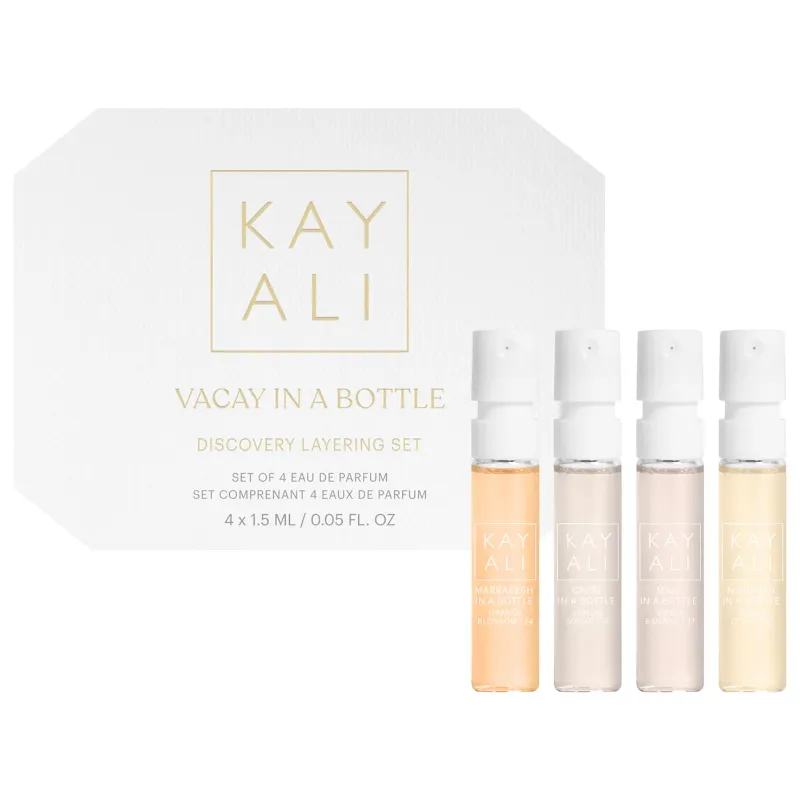 KAYALI 
Vacay in a Bottle Discovery Set