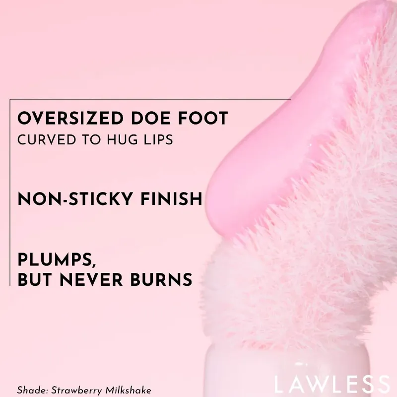 LAWLESS Forget The Filler Lip Plumper Line Smoothing Gloss