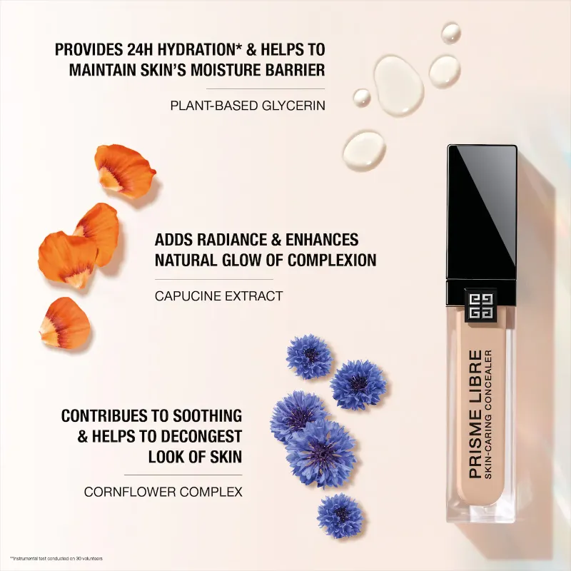Givenchy Prisme Libre Skin-Caring 24H Hydrating + Radiant + Correcting Creamy Concealer