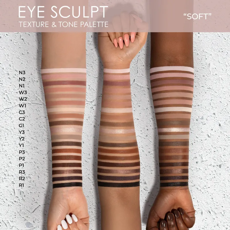 Natasha Denona Eye Sculpt Texture & Tone Eyeshadow Palette