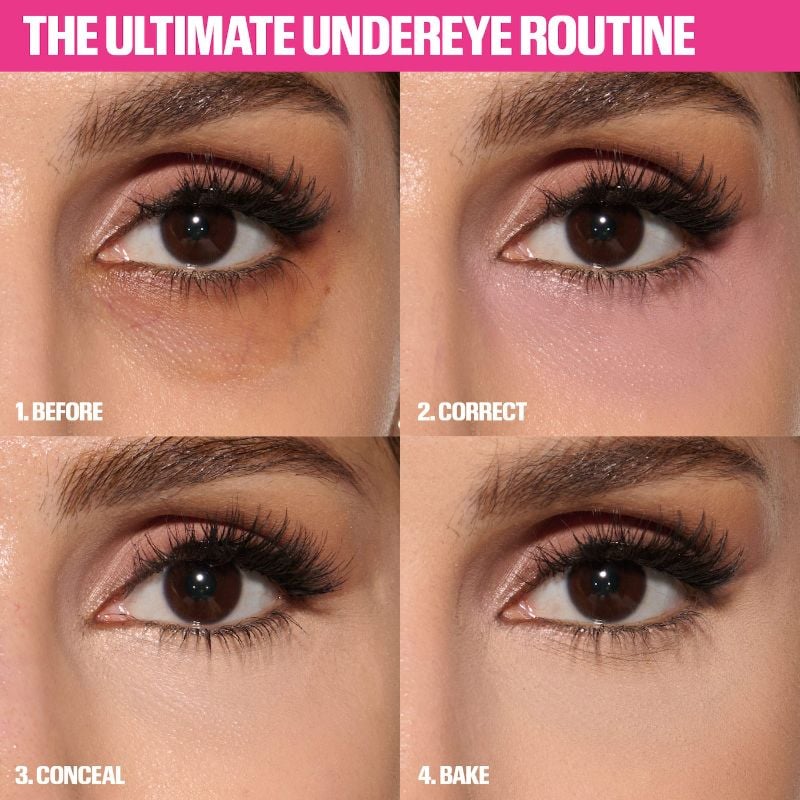 HUDA BEAUTY Easy Bake Loose Powder Brightening + Correcting Duo