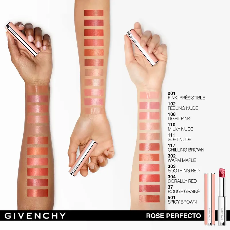 Givenchy Rose Perfecto Lip Balm 24H Hydration