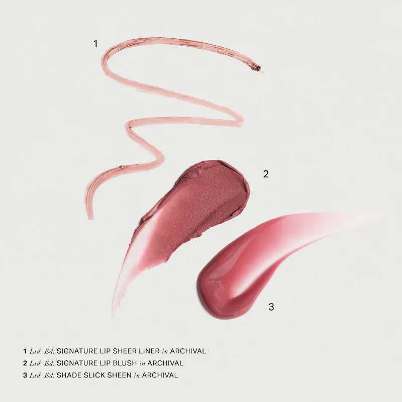 MERIT The Archival Lip Essentials Gift Set