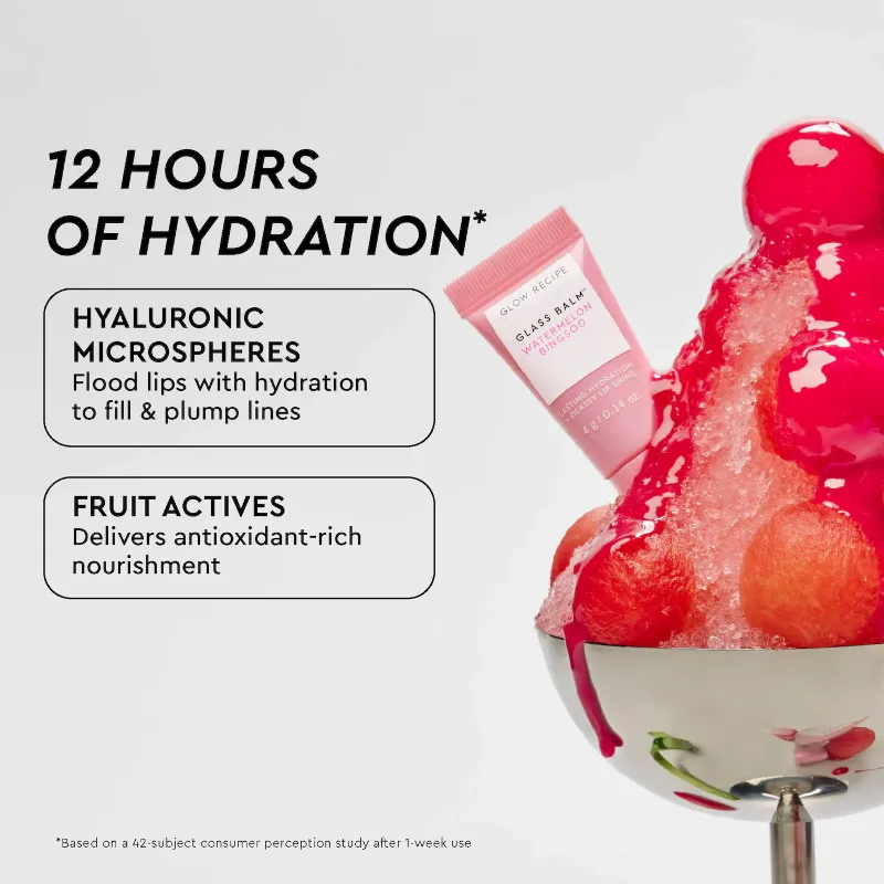 Glow Mini Glass Balm Lip Collection Gift Set