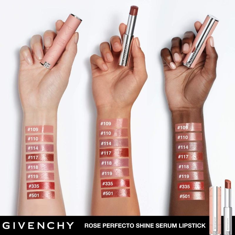 Givenchy Rose Perfecto Shine Serum Lip Oil Stick