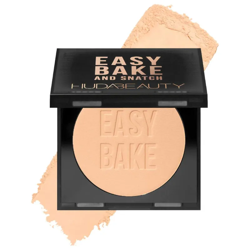 HUDA BEAUTY Easy Bake and Snatch Pressed Talc-Free Brightening and Setting Powder