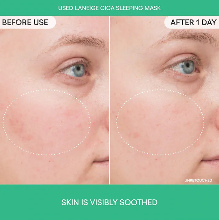 LANEIGE 
Cica Sleeping Mask for Soothing Relief with Centella Asiatica