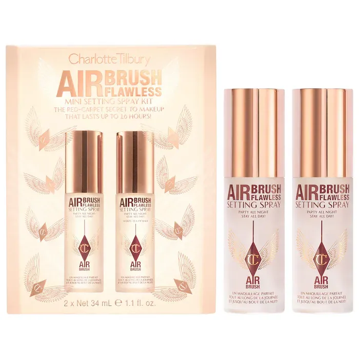 Charlotte Tilbury
Mini Airbrush Flawless Setting Spray Duo Gift Set
