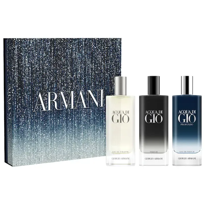 Armani Beauty 
Acqua Di Giò Discovery Fragrance Sampler Set