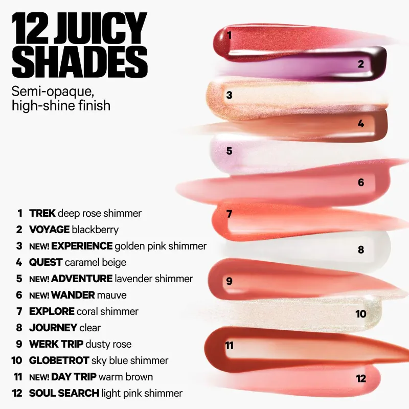 MILK MAKEUP Odyssey Hydrating Non-Sticky Lip Oil Gloss