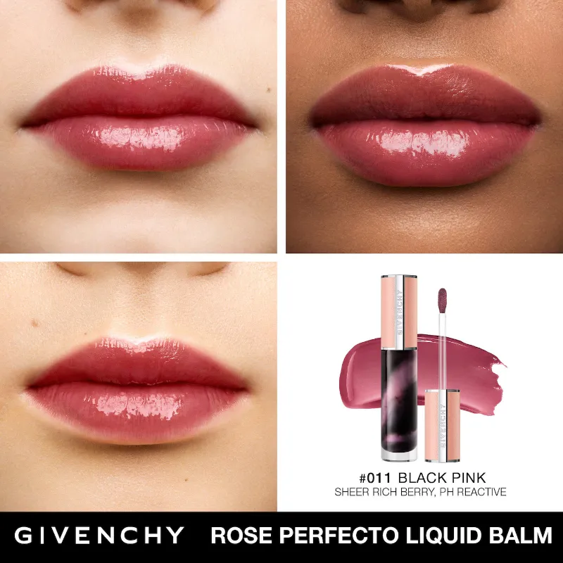 Givenchy Limited Edition Rose Perfecto Tinted Liquid Balm Duo Set