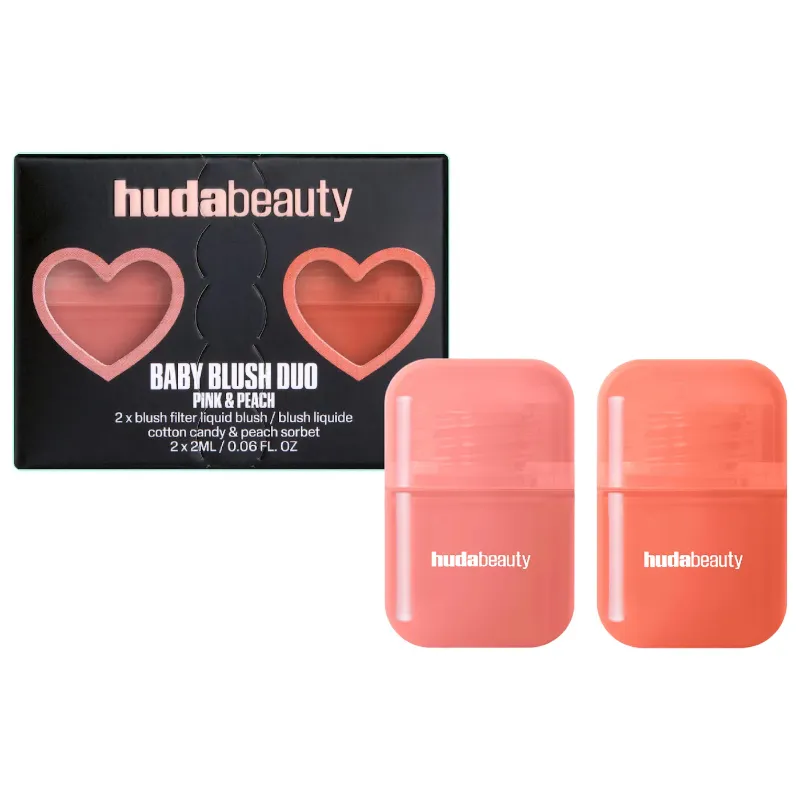 HUDA BEAUTY Mini Baby Blush Duo Set