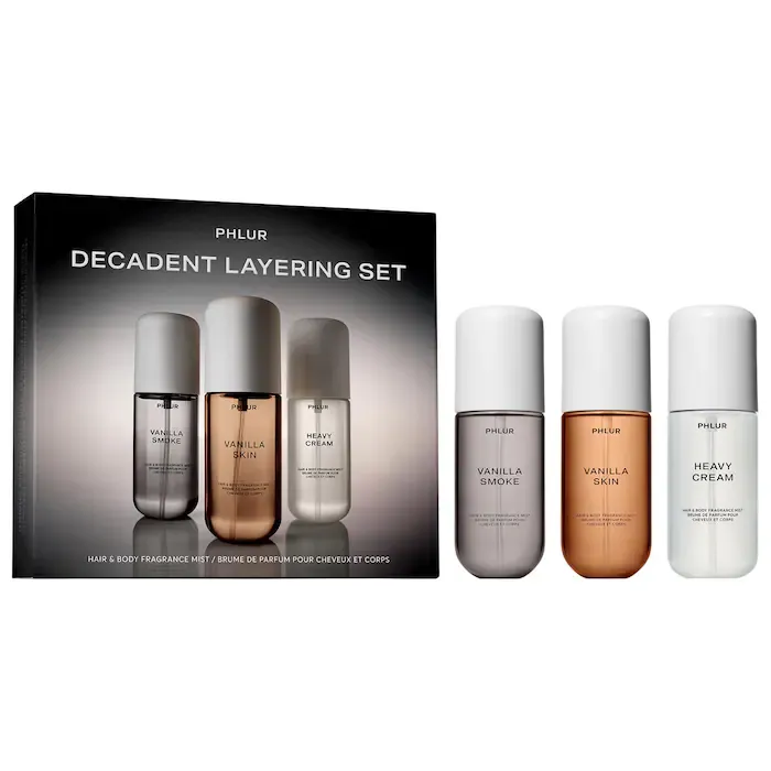 PHLUR 
Decadent Layering Body Mist Set
