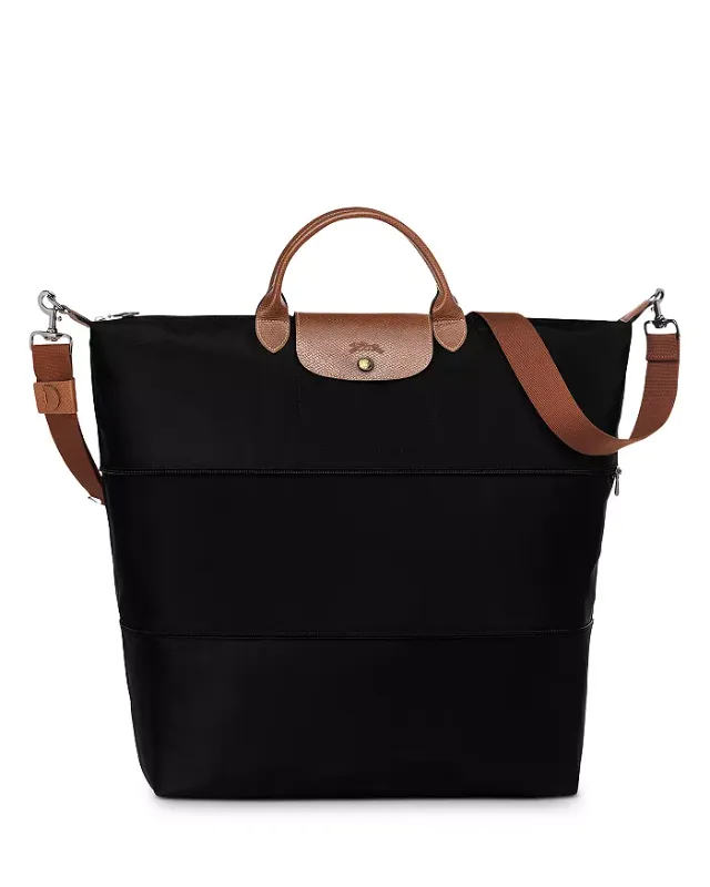 Longchamp Le Pliage Original Expandable Travel Nylon Weekender