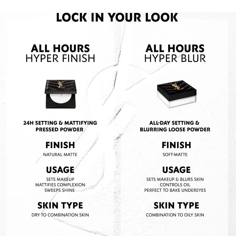 YSL All Hours Hyper Blur Loose Setting Powder