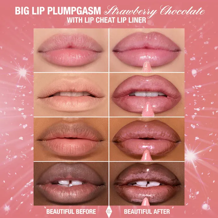 Charlotte Tilbury
Big Lip Plumpgasm Plumping Lip Gloss