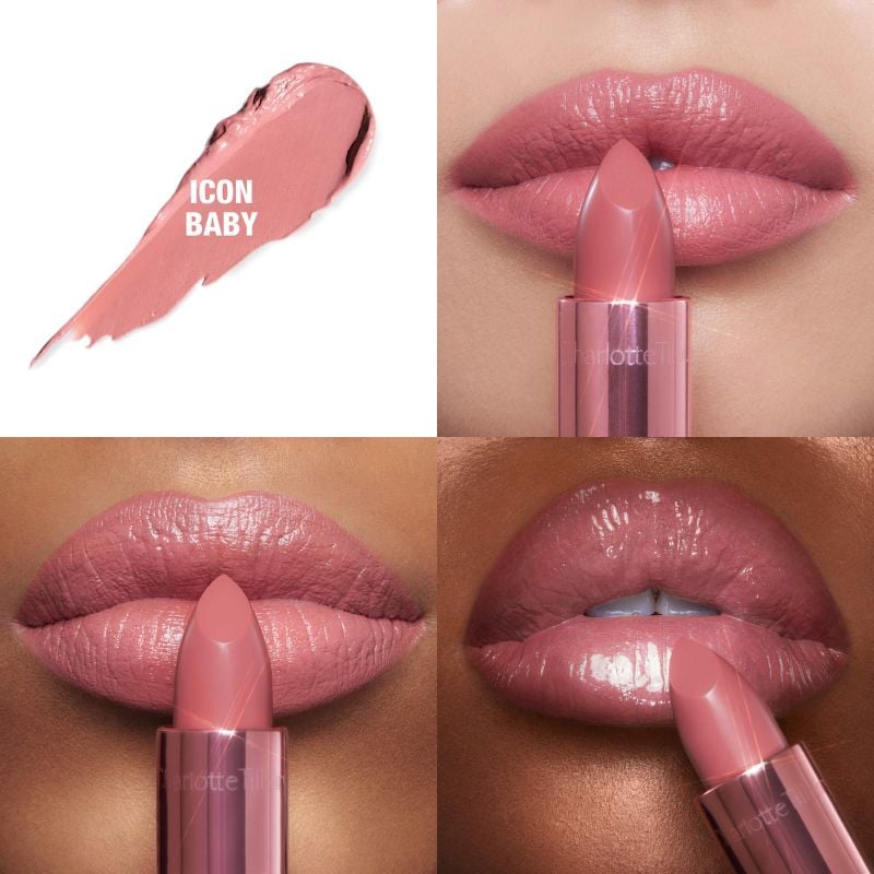 Charlotte Tilbury
Mini Iconic Hollywood Lipstick Trio Gift Set