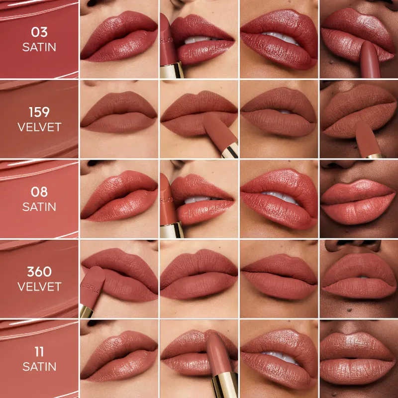 Guerlain Rouge G Customizable Satin & Velvet Matte Lipstick